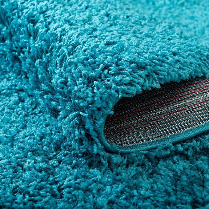 Unique Loom Solid Shag Collection Area Rug - Image 7
