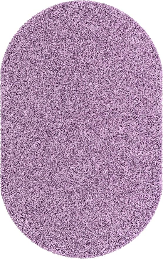 Unique Loom Solid Shag Collection Area Rug - Image 10