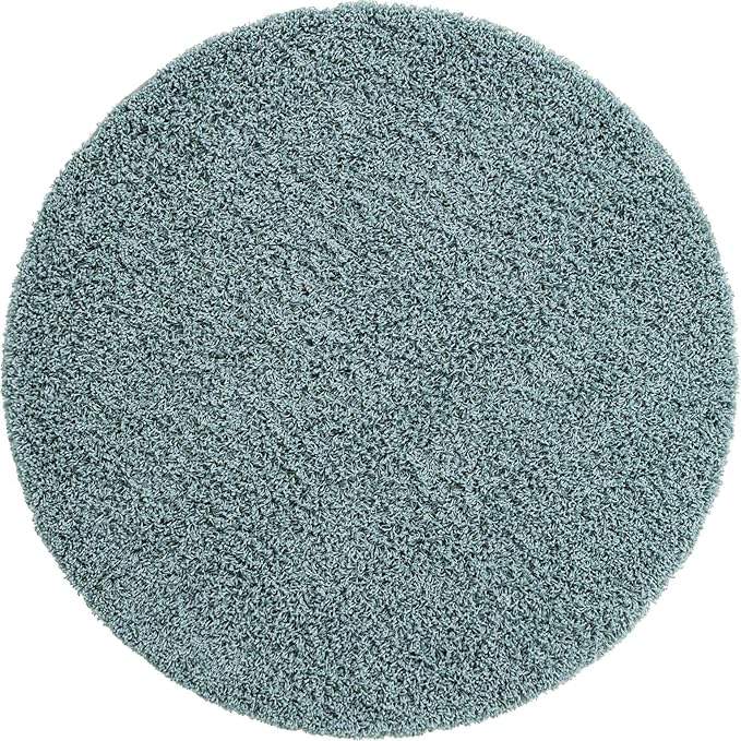 Unique Loom Solid Shag Collection Area Rug - Image 11