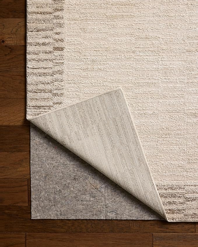 Loloi Chris Loves Julia Calvin Collection CLV-04 Ivory/Pebble 9'-6" x 12'-6" - Image 7