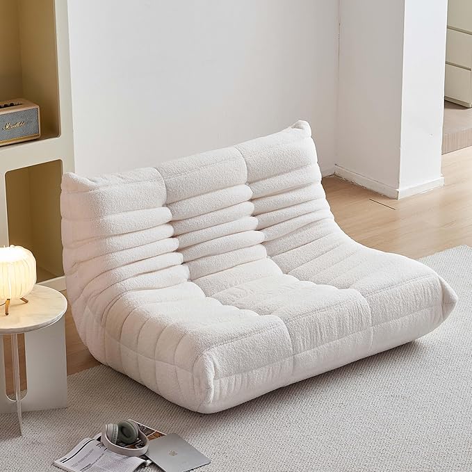 Bean Bag Chair for Adults, Oversized Loveseat Fireside Chair Comfy Bean Bag - Image 3