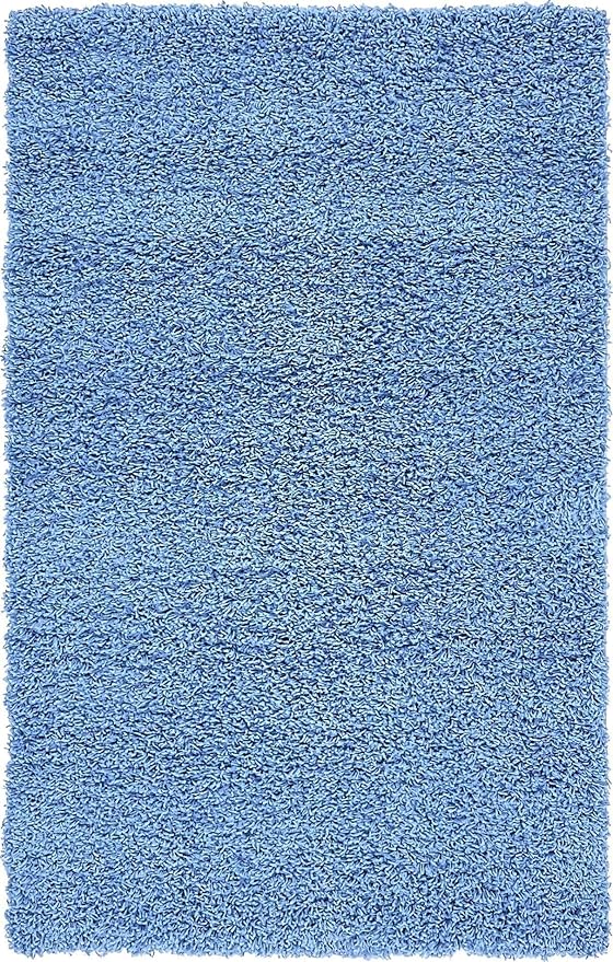 Unique Loom Solid Shag Collection Area Rug - Image 11