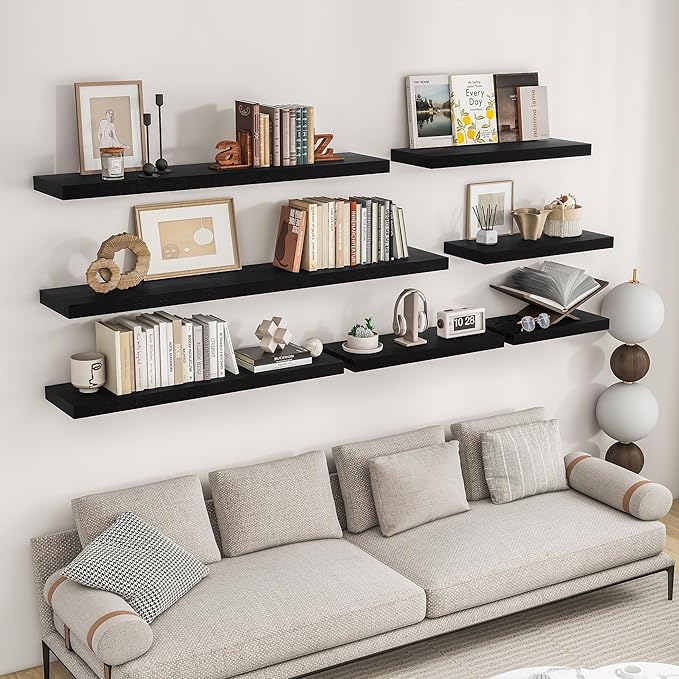 RICHFOCUS 72Inch Floating Shelves - Image 2