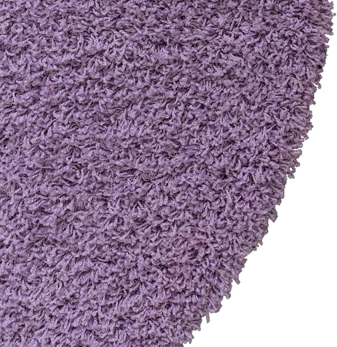 Unique Loom Solid Shag Collection Area Rug - Image 7