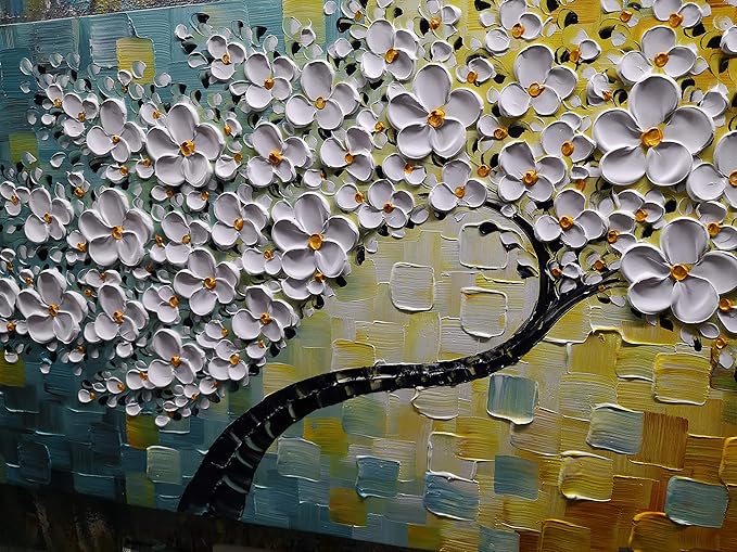 YaSheng Art - 100% Hand Painted Contemporary Art Oil Painting On Canvas Texture - Image 4