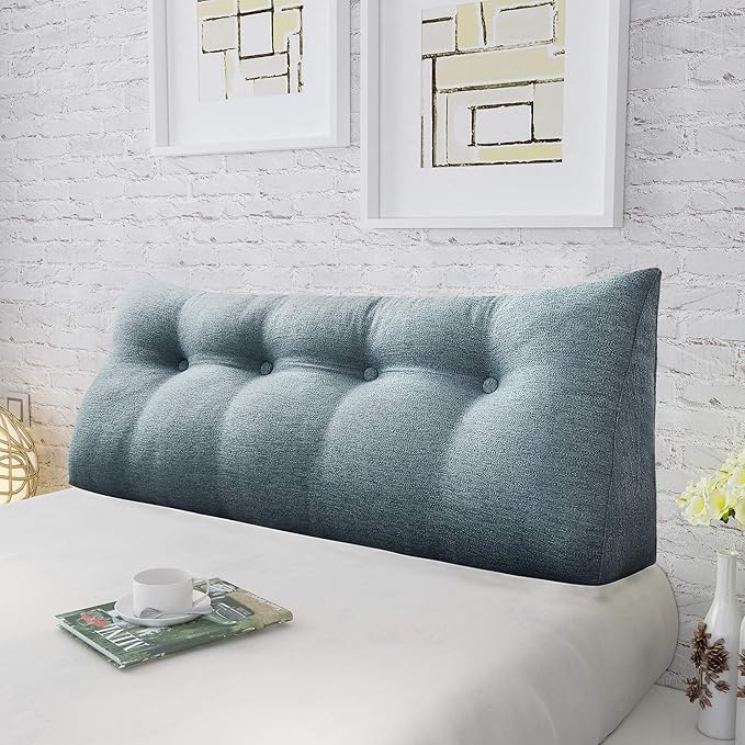 homecozy Wedge Headboard Pillow Dorm Room Reading Pillow Back Support - Image 5