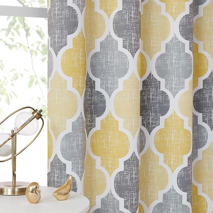 Beauoop 100% Blackout Curtains 90 Inches Long 2 Panels - Image 6
