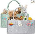 HIPHOP PANDA 2-Pack Diaper Caddy Organizer by HIPHOPPANDA