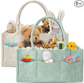 HIPHOP PANDA 2-Pack Diaper Caddy Organizer by HIPHOPPANDA