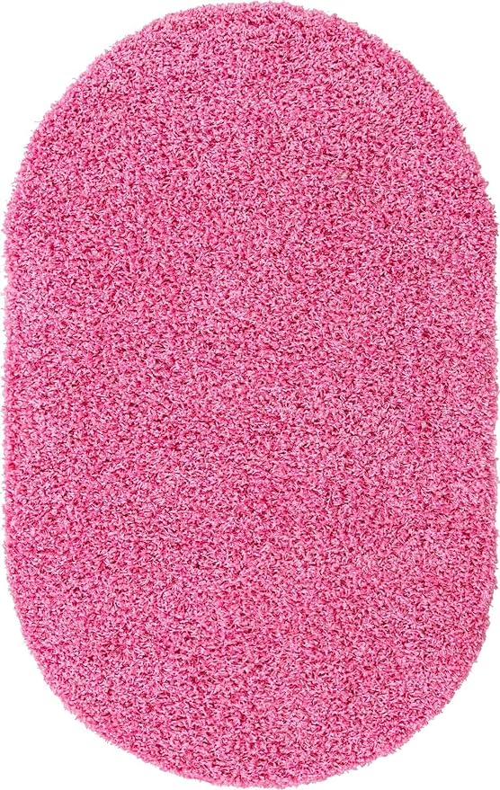 Unique Loom Solid Shag Collection Area Rug - Image 11