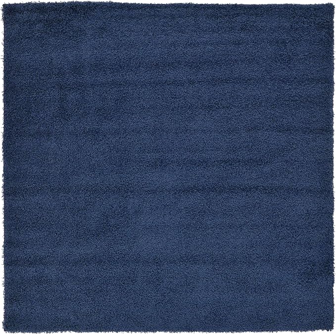 Unique Loom Solid Shag Collection Area Rug - Image 3
