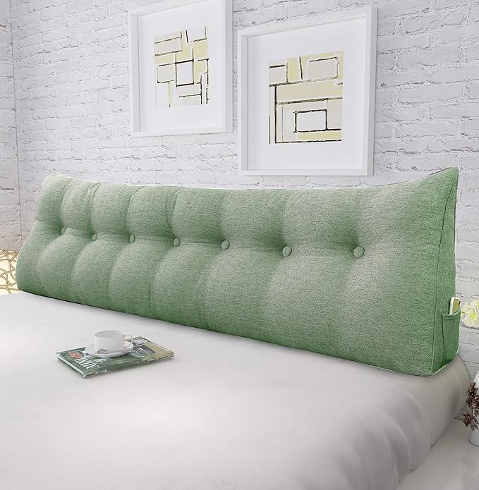 homecozy Wedge Headboard Pillow Dorm Room Reading Pillow Back Support - Image 5