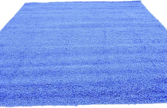 Unique Loom Solid Shag Collection Area Rug - Image 5