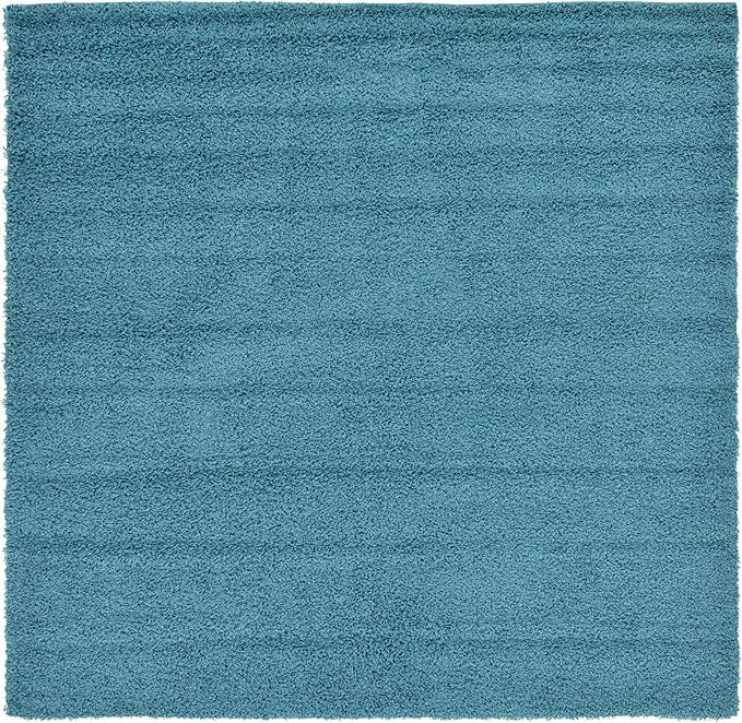 Unique Loom Solid Shag Collection Area Rug - Image 3