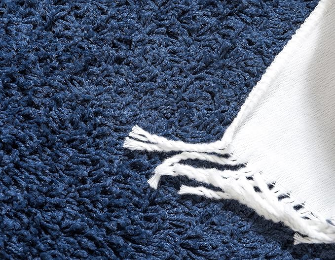 Unique Loom Solid Shag Collection Area Rug - Image 8