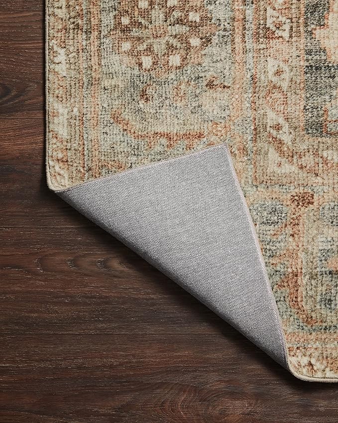 Loloi Margot Collection MAT-03 Ocean/Spice 2'-6" x 11'-6" Runner Rug feat. - Image 9