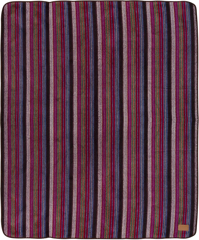 QISU Alpaca Wool Blanket Throw | Large, Variegated | 85 x 65 inches | Ultra-Soft - Image 4