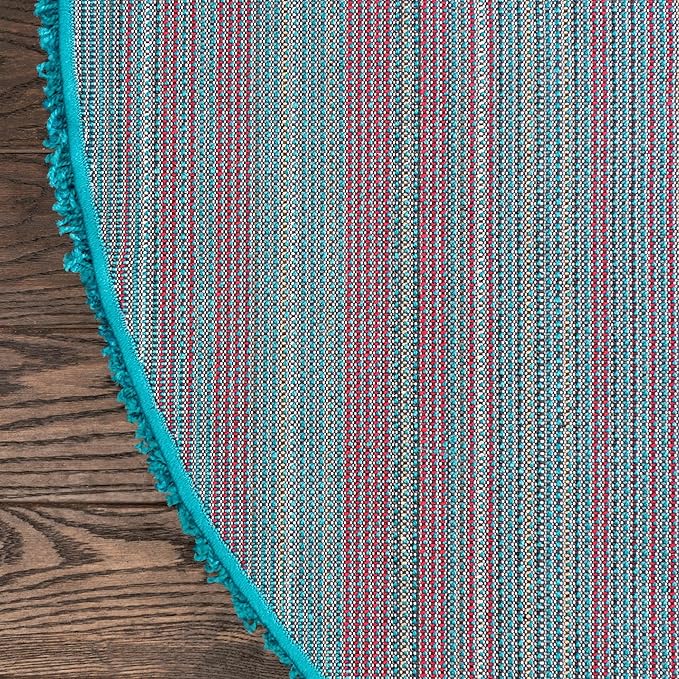 Unique Loom Solid Shag Collection Area Rug - Image 9