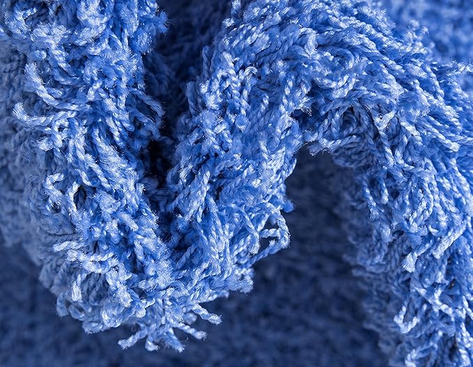 Unique Loom Solid Shag Collection Area Rug - Image 8
