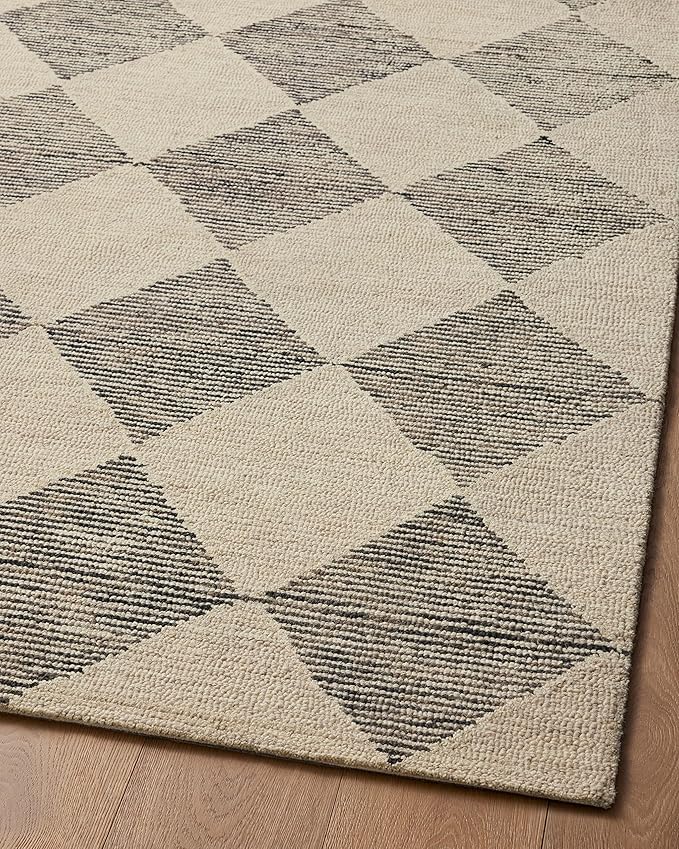 Loloi Chris Loves Julia Francis Collection FRA-01 Beige/Charcoal 5'-0" x 7'-6" - Image 13
