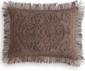 Beatrice Home Fashions Medallion Chenille Bedspread, Standard Sham by BeatriceHomeFashions