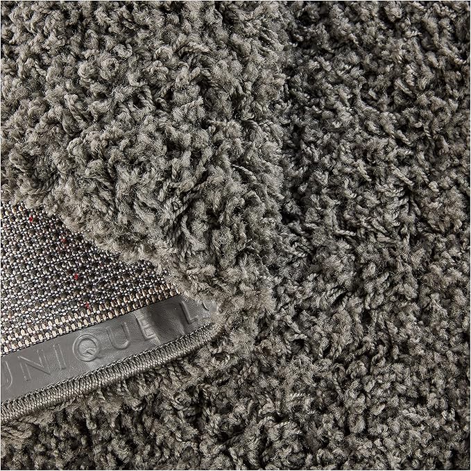 Unique Loom Solid Shag Collection Area Rug - Image 5