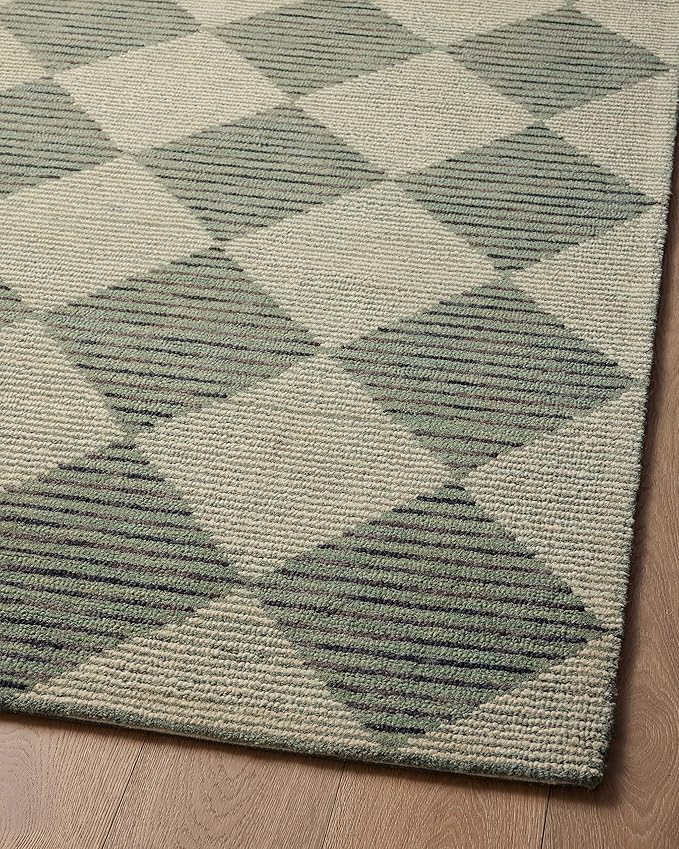 Loloi Chris Loves Julia Francis Collection FRA-01 Spa/Granite 2'-6" x 7'-6" - Image 10