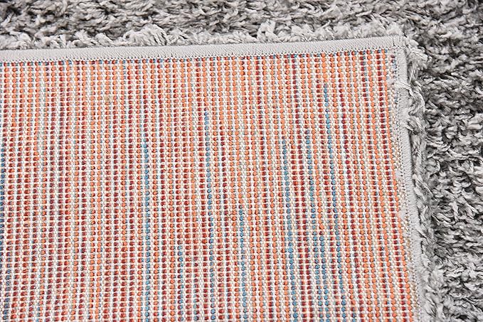 Unique Loom Solid Shag Collection Area Rug - Image 23