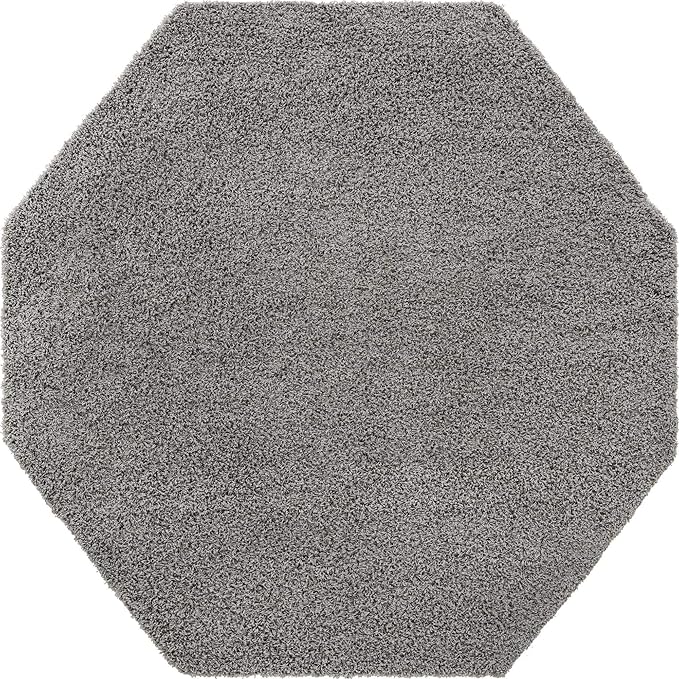 Unique Loom Solid Shag Collection Area Rug - Image 11