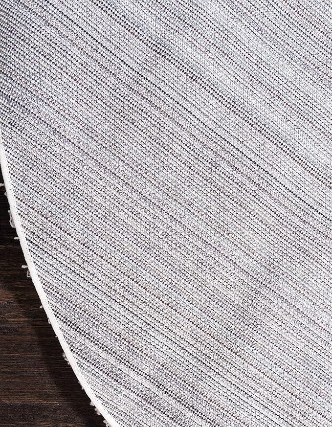 Unique Loom Solid Shag Collection Area Rug - Image 9