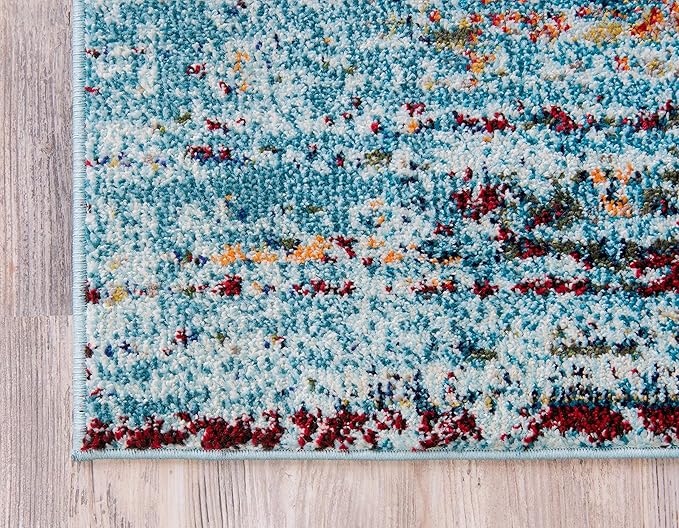 Unique Loom Solid Shag Collection Area Rug - Image 8