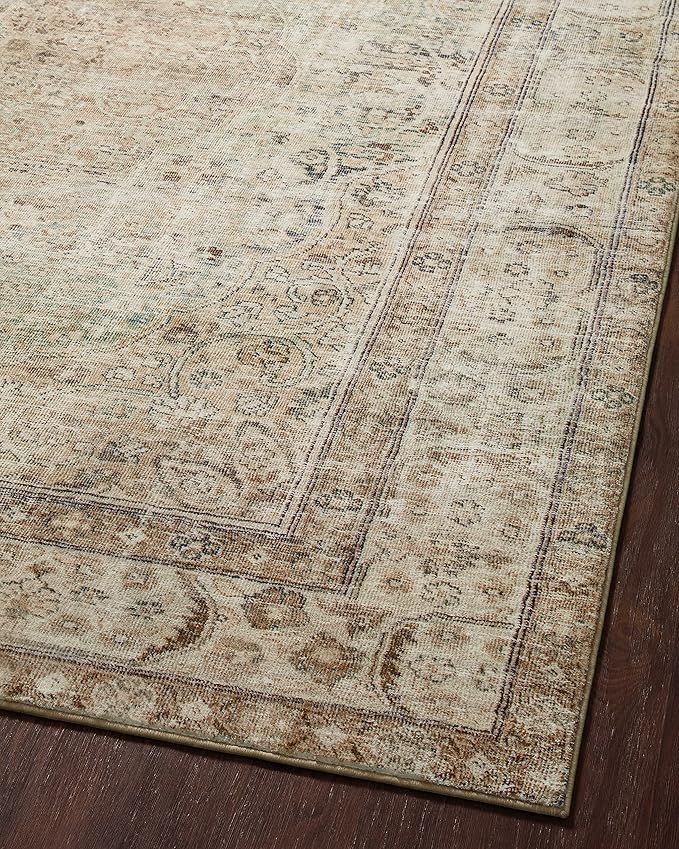 Loloi Margot Collection MAT-01 Antique/Sage 2'-6" x 9'-6" Runner Rug feat. - Image 12