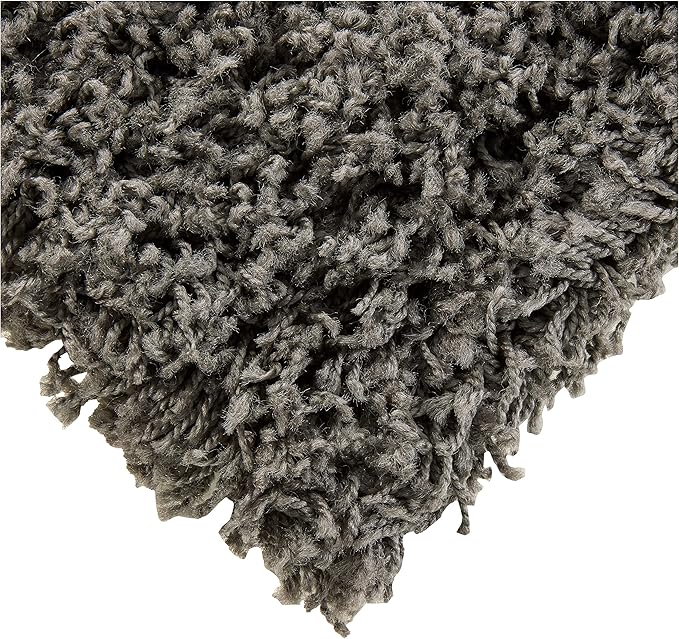 Unique Loom Solid Shag Collection Area Rug - Image 4