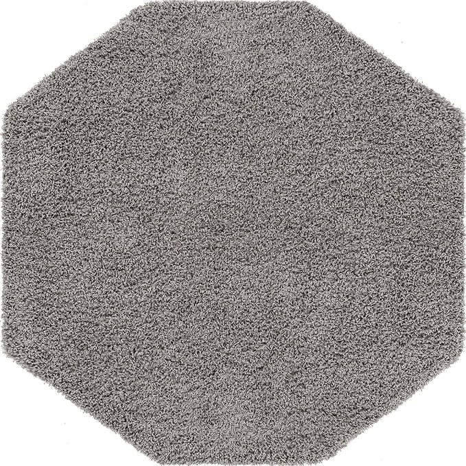 Unique Loom Solid Shag Collection Area Rug - Image 11