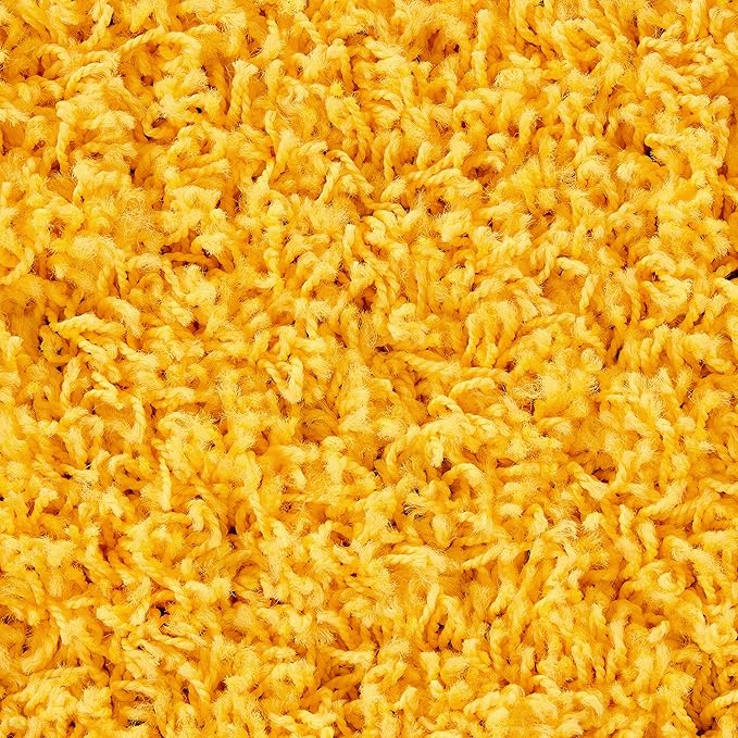 Unique Loom Solid Shag Collection Area Rug - Image 9