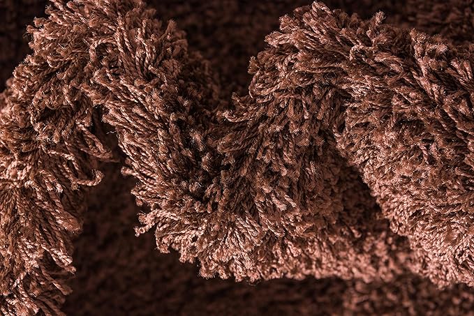 Unique Loom Solid Shag Collection Area Rug - Image 8