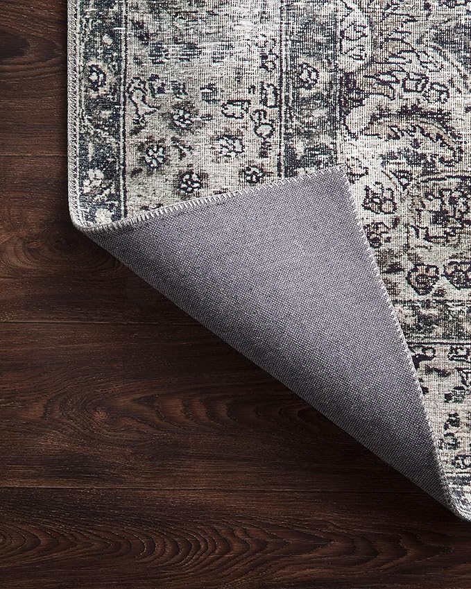 Loloi Layla Collection LAY-06 Taupe/Stone 2'-6" x 7'-6" .13" Thick Runner Rug - Image 10