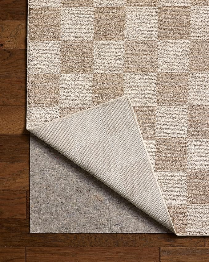 Loloi Chris Loves Julia Calvin Collection CLV-01 Pebble/Ivory 2'-7" x 7'-6" - Image 8