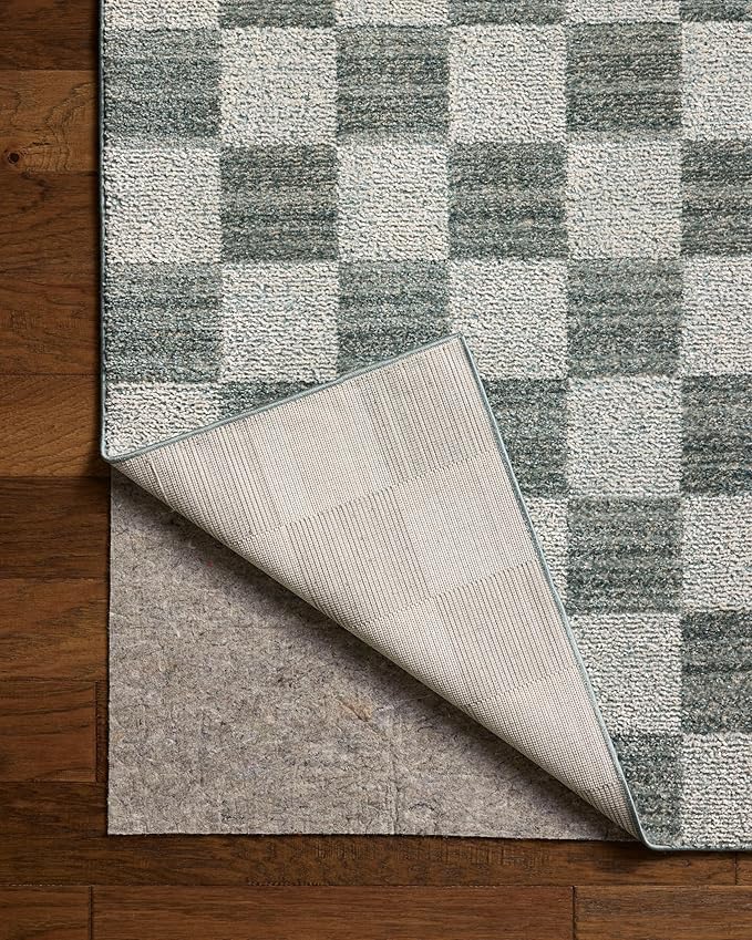 Loloi Chris Loves Julia Calvin Collection CLV-01 Blue/Ivory 2'-7" x 7'-6" - Image 7
