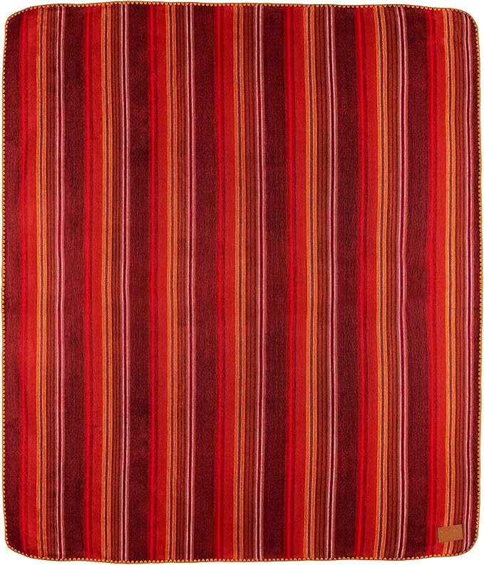 QISU Alpaca Wool Blanket Throw | Large, Variegated | 85 x 65 inches | Ultra-Soft - Image 4