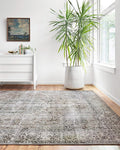 Loloi Layla Collection LAY-06 Taupe/Stone 2'-6" x 7'-6" .13" Thick Runner Rug by Loloi