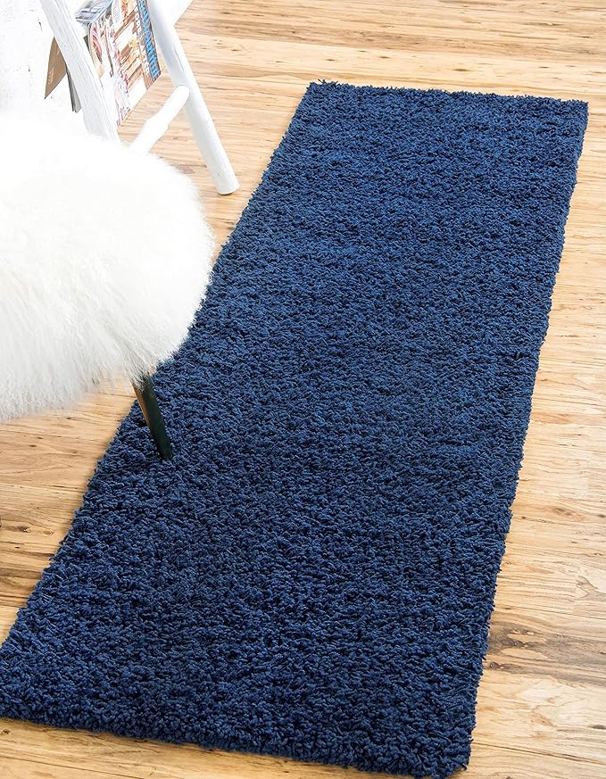 Unique Loom Solid Shag Collection Area Rug - Image 4