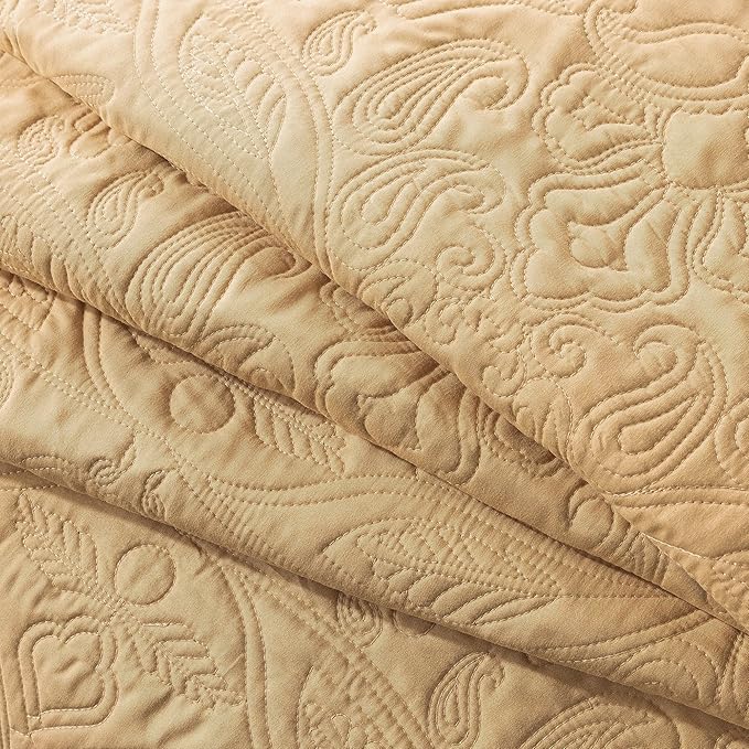HoneiLife Embroidered Quilt King Size - Image 8