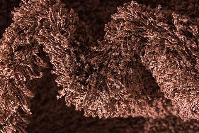 Unique Loom Solid Shag Collection Area Rug - Image 9