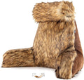 Husband Pillow Medium Limited Baby Brown Bear Fabulous Faux Fur Backrest by HusbandPillow