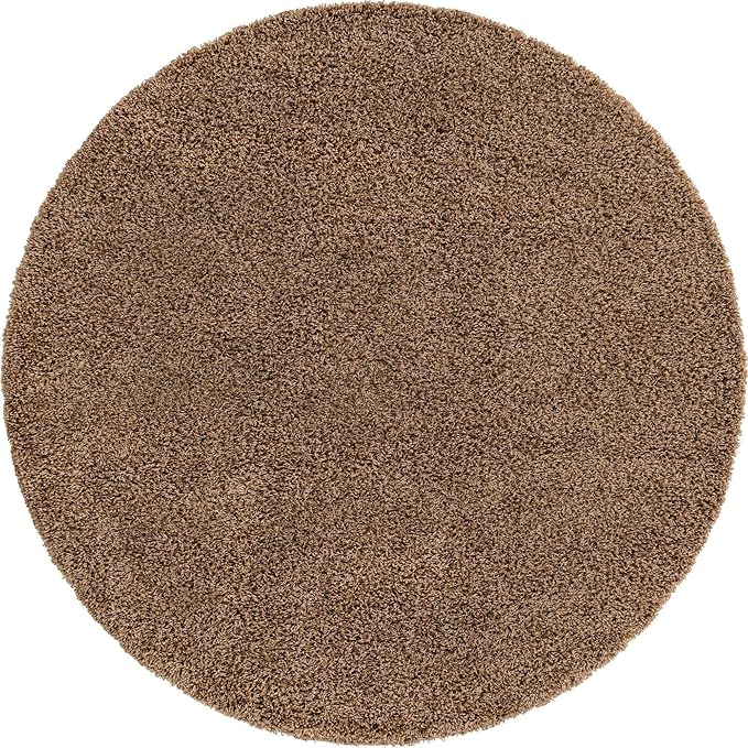 Unique Loom Solid Shag Collection Area Rug - Image 11