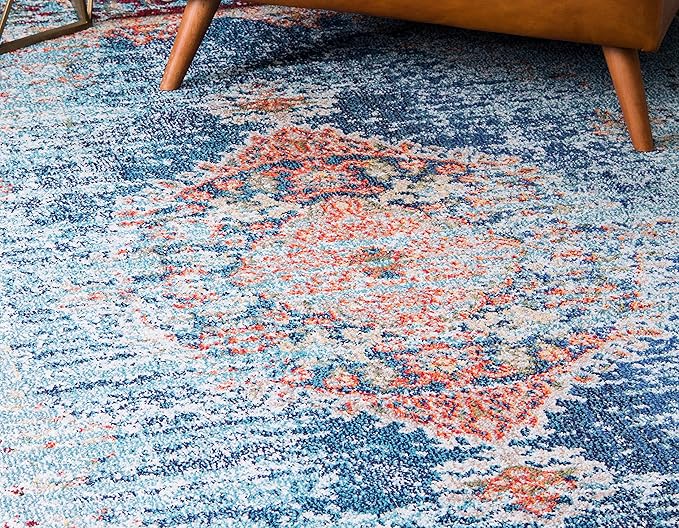 Unique Loom Solid Shag Collection Area Rug - Image 5