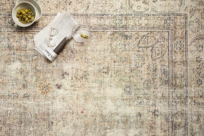 Loloi Margot Collection MAT-01 Antique/Sage 2'-6" x 9'-6" Runner Rug feat. - Image 13