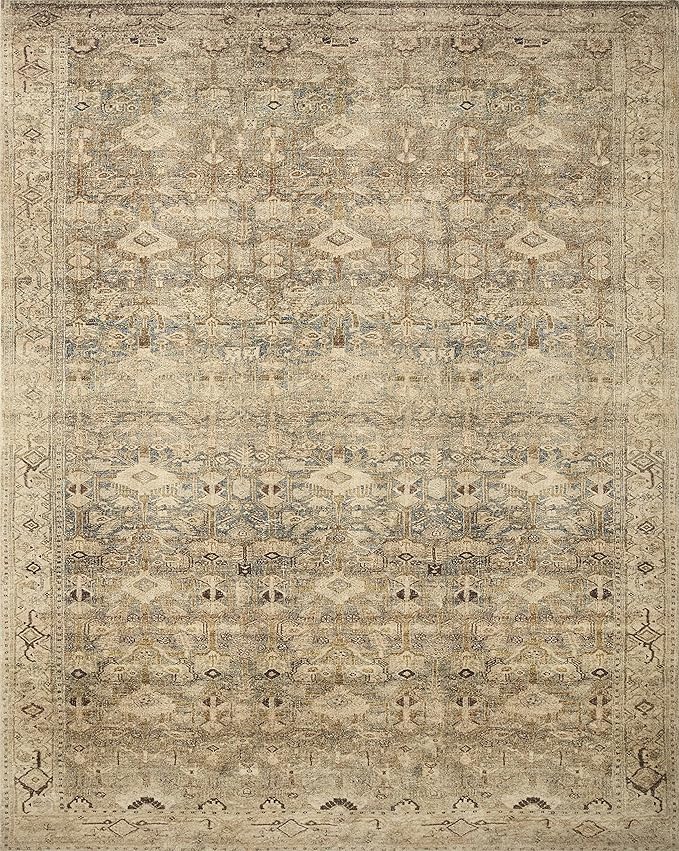 Loloi Margot Collection MAT-04 Antique/Sage 3'-6" x 5'-6" Accent Rug feat. - Image 2