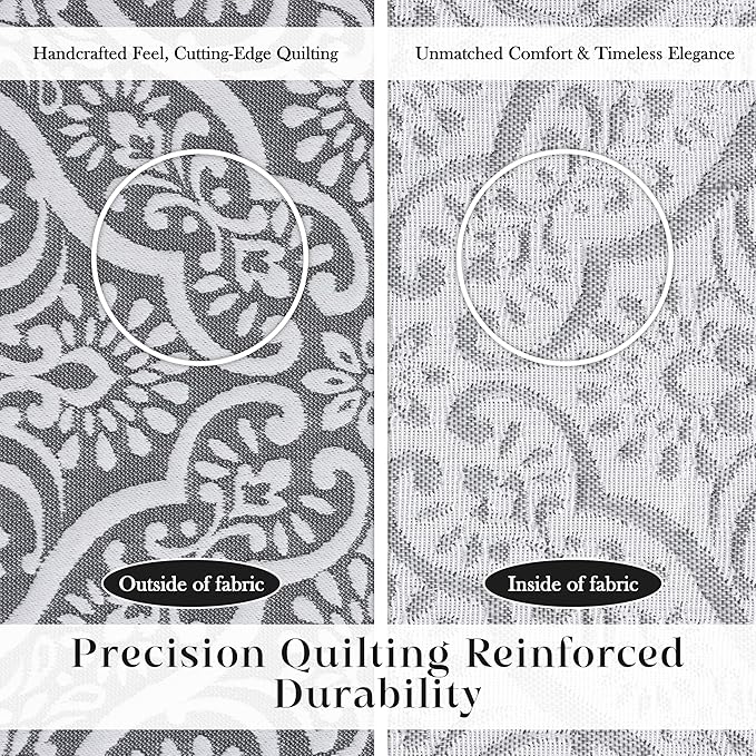 Superior 3 Piece Bedspread Set, Home Bed Decor, Decorative Bed Spread, 2 Pillow - Image 8